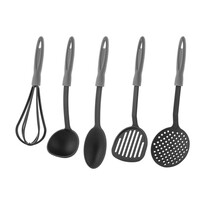 Küchenutensilien-Set 5 Teile, Grau