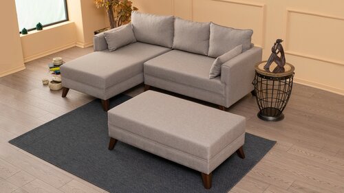 Sofa narożna Bella Narożnik Lewy 2 Kremowy
