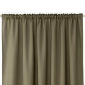 Restilo Oxford Pleat függöny, khaki, 140 x 250 cm