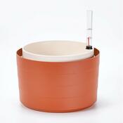 Plastia Samozavlažovací závěsný květináč Berberis terakota + slonová kost, pr. 30 cm
