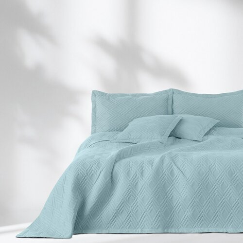 AmeliaHome Prekriv za posteljo Ophelia modra, 220x 240 cm