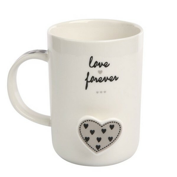 Altom Porcelánový hrnček Forever Love 360 ml