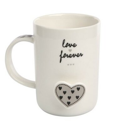 Altom Porcelánový hrnek Forever Love 360 ml