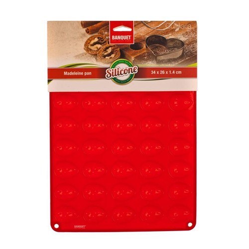 Banquet Silikonska forma za oreščke Culinaria Red40 kos
