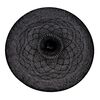 Namizni prt Mandala črn, 38 cm
