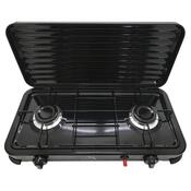 Cattara 13596 Plynový vařič Traveler Family Duo, 58 x 28 x 5,4 cm