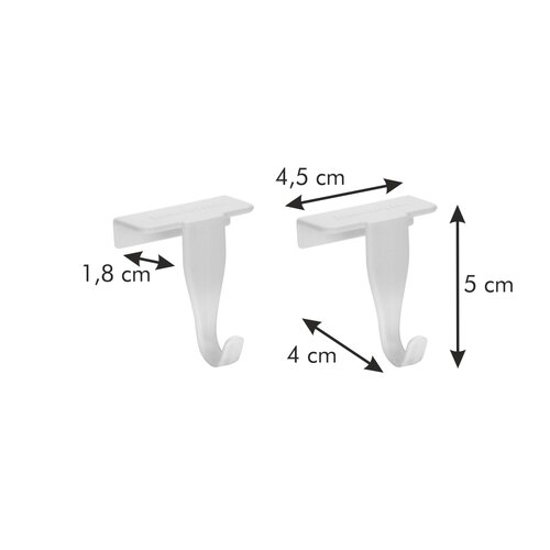 Tescoma Türhaken FlexiSPACE, 2 Stück
