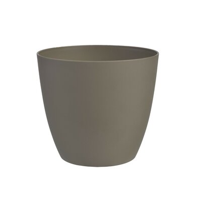 Gardenico Cvetlični lonec Ella matt taupe, premer18 cm