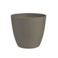 Gardenico Blumentopf Ella matt taupe, 18 cm Durchmesser