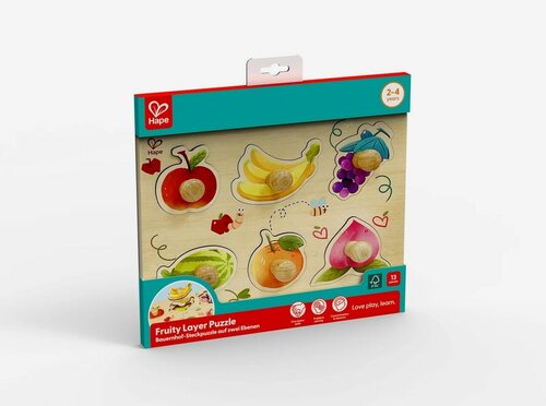 Hape Puzzle - Owoce