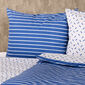 4Home Bavlnené obliečky Pruhy modrá, 160 x 200 cm, 70 x 80 cm