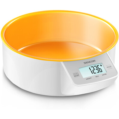 Sencor SKS 4004OR kuchyňská váha, oranžová
