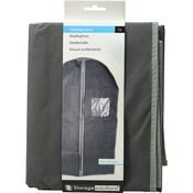 Husă pentru haine Storage Solutions 58 x 130cm, gri închis