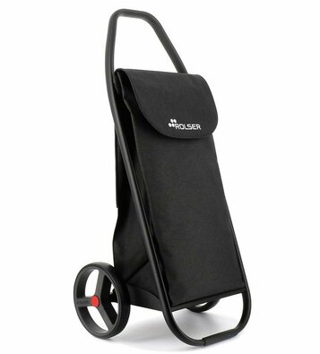 Rolser Trolley bevásárlótáska Com Tweed 8 feketecső, fekete