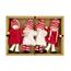 Set of Christmas decorations Dolls mix, 4 pcs