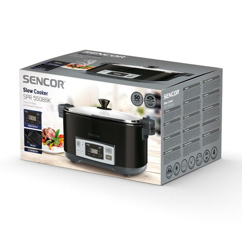 Sencor SPR 5508BK pomalý hrnec