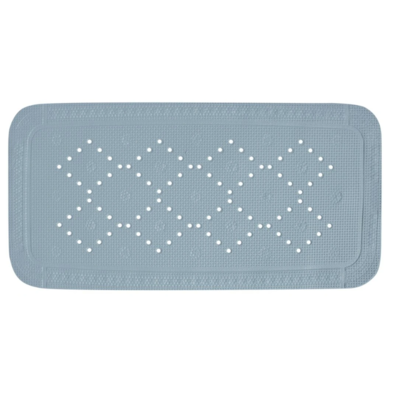 Spirella Anti-Rutsch-Badewannenmatte ALASKA, hellgrau, 91 x 36 cm