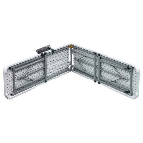 Autronic Ławka ogrodowa, metal, plastik, biały, AZ-K 1001 WT