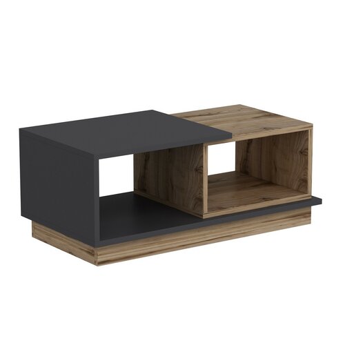 Concept Anthracite and Oak dohányzóasztal