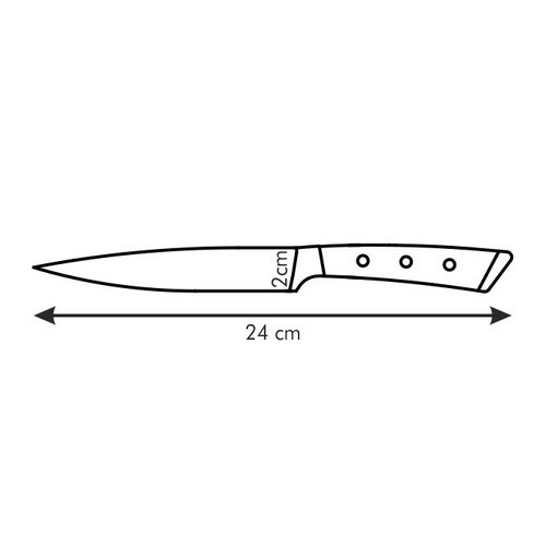 Tescoma Nóż uniwersalny AZZA, 13 cm