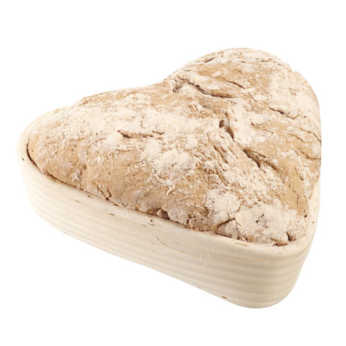 Set de coșuleț și pânză Westmark de pâine INIMĂ 22 x 23,5 x 6,5 cm