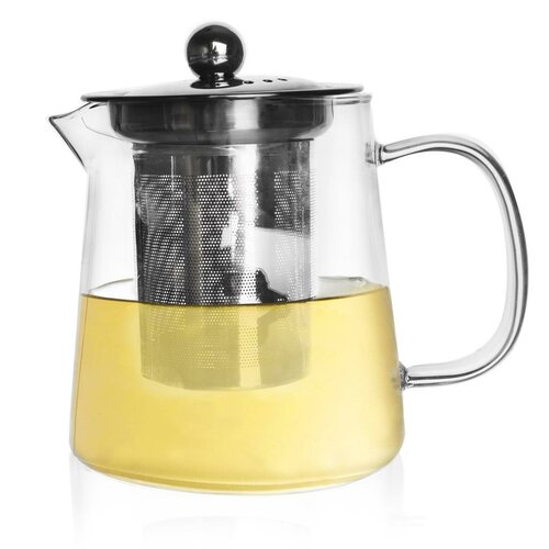 Orion üveg teafőző, szűrővel, 0,6 l