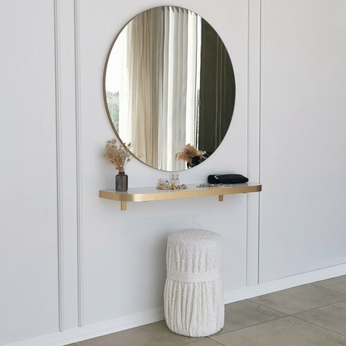 Spiegel Gold 90 cm