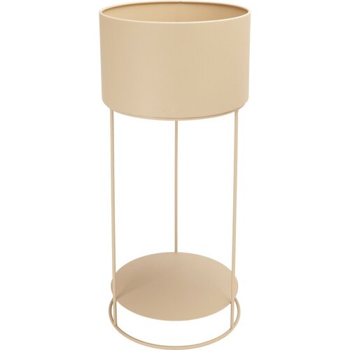 Set de suporturi metalice pentru flori Navelli bej, 2 buc.