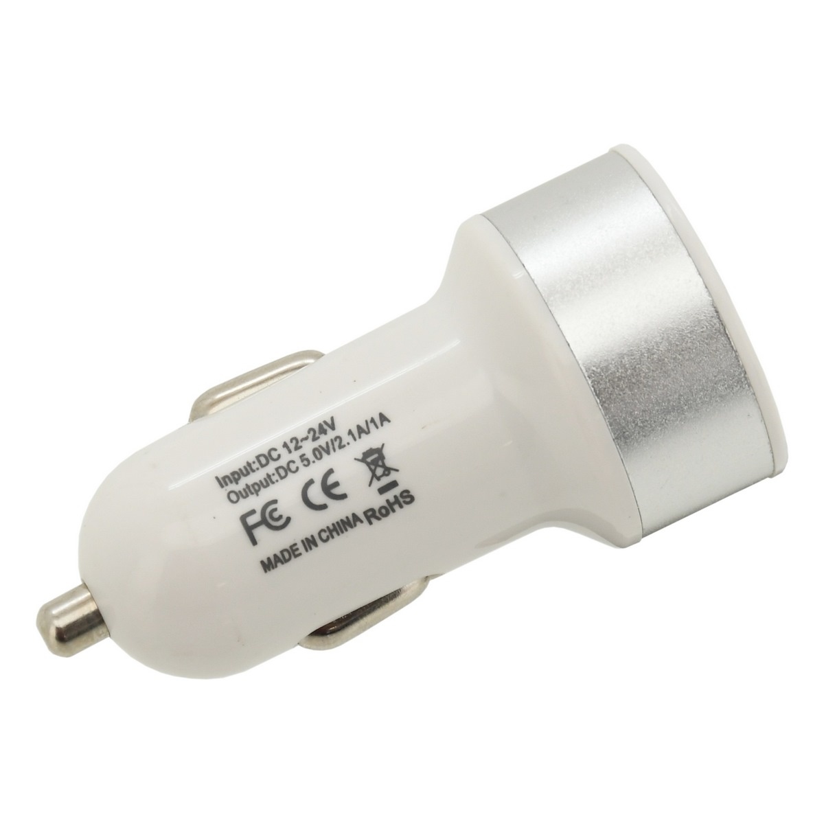 Obrázok Zástrčka 2xUSB 12-24V 5V/2100mA, COMPASS