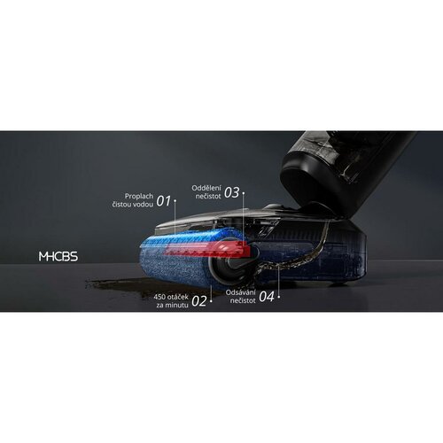 Tineco Floor One S6 Stretch Extreme akumulátorový vysavač na mokré/suché vysávání