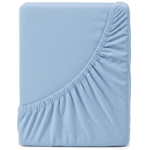 4Home jersey prostěradlo Lycra modrá, 140 x 200 cm