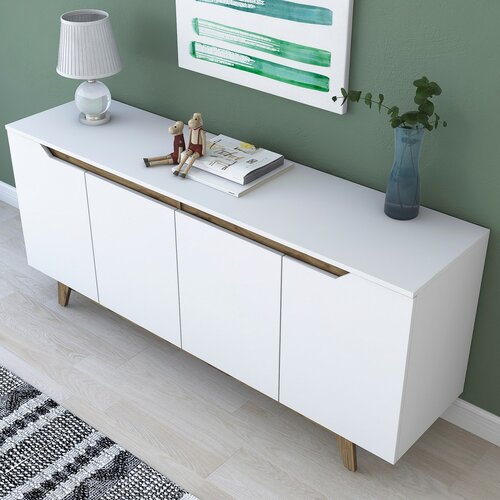 Good White and Walnut szekrény
