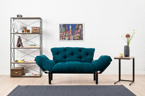 Sofa rozkładana Nitta Petrol Blue