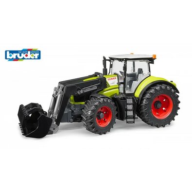 Трактор Bruder Claas Axion з фронтальнимнавантажувачем, 44,5 x 18 x 20,5 см