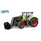 Трактор Bruder Claas Axion з фронтальнимнавантажувачем, 44,5 x 18 x 20,5 см
