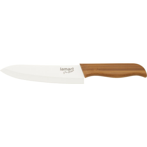 Lamart LT2054 keramický nôž kuchársky Bamboo, 16 cm