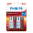 Baterii alcaline Philips AA 1,5 V Power, 4 + 2 buc