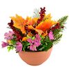 Decorațiuni de toamnă cu frunze de arțar 22 x 25 cm