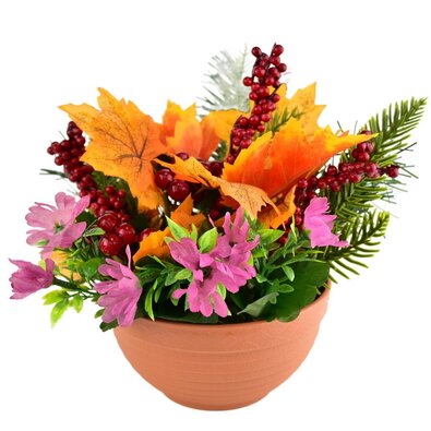 Decorațiuni de toamnă cu frunze de arțar 22 x 25cm