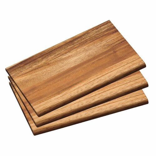 Kesper 28403 Schneidebrett Set 3 Stück , 23 x 15 x 1 cm