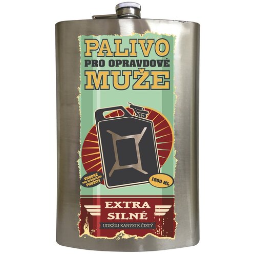 Bohemia Gifts Placka za alkohol - Gorivo, 1,8 l