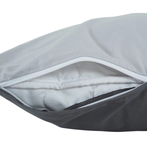 B.E.S. Petrovice Lenjerie de pat din bumbac Double face antracit/gri, 220 x 200 cm, 2buc. 70 x 90 cm