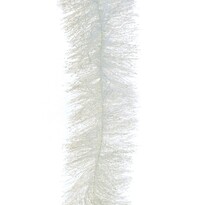 Vianočná reťaz Fiocco biela, 2,7 m