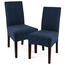 Husă multielastică 4Home Comfort Plus pentru scaun, albastră, 40 - 50 cm, set 2 buc.
