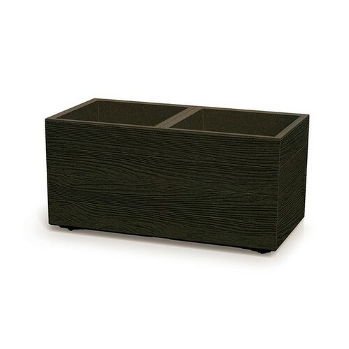 Ghiveci MADERA CASE ECO WOOD 77 cm,  maro închis