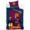 Bavlněné povlečení FC Barcelona Neymar, 140 x 200 cm, 70 x 80 cm