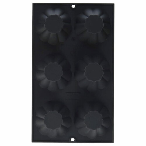 Formă din silicon De Buyer 1964.01 Moul'flex Brioche, 6 buc