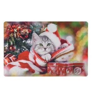 Božična predpražnik Kotě, 38 x 58 cm