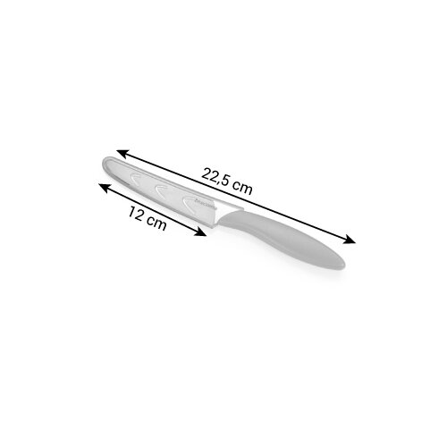 Cuțit de bucătărie Tescoma MicroBlade MOVE 12 cm , cu teacă de protecție