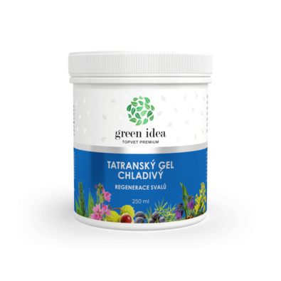 Green Ide Tatrzański żel ziołowy chłodzący, 250 ml